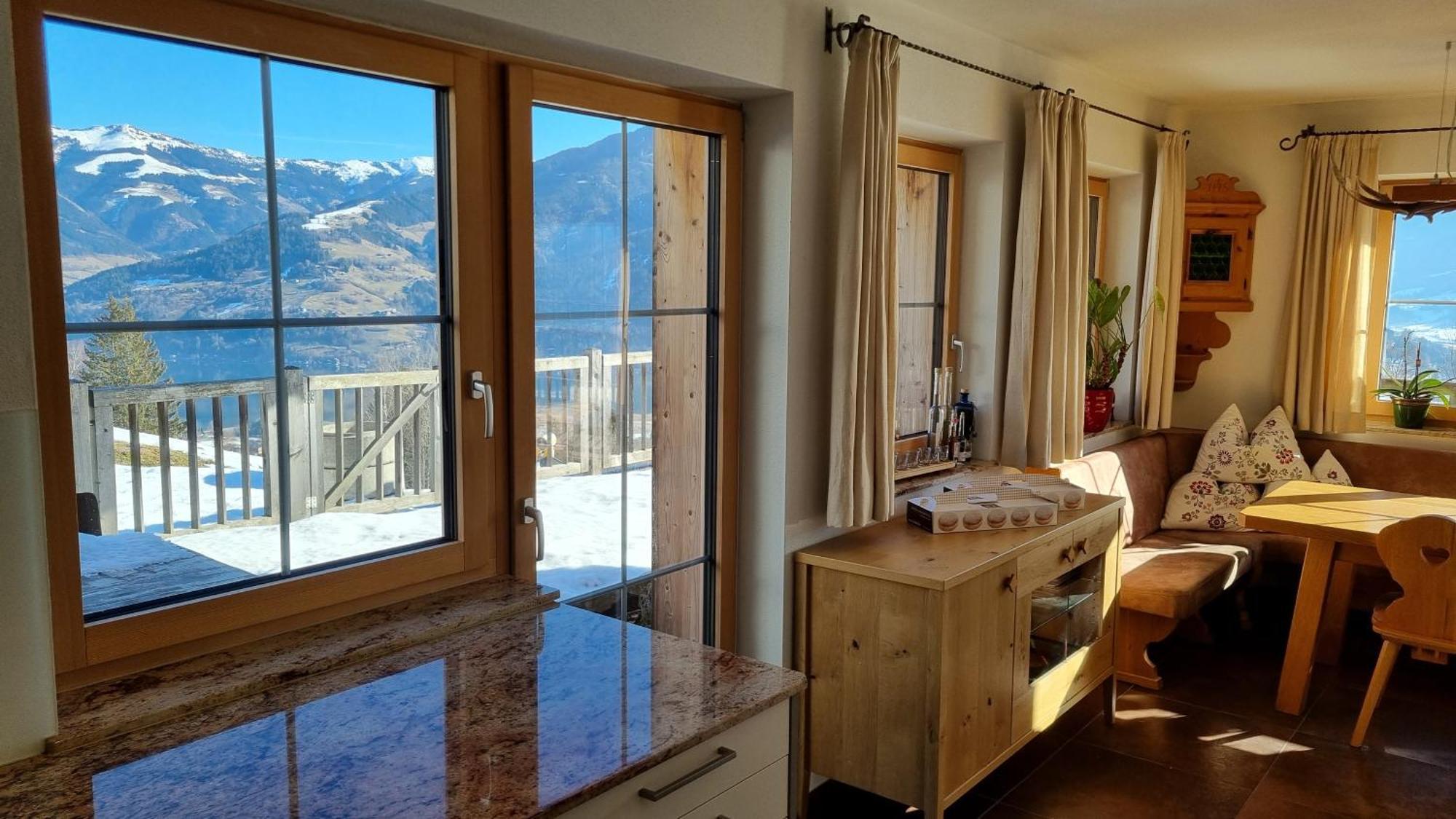 Ferienwohnung Mitterleithengut Zell am See Buitenkant foto